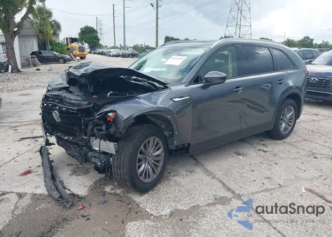 2025 Mazda Cx-90 3.3 Turbo Preferred Package z USA, uszkodzony, nr VIN JM3KKBHD9S1193842